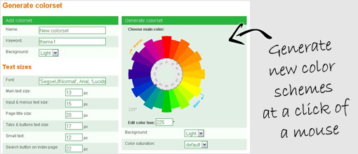 Color schemes. PG Job Site Pro Solution | Customizable php job board script