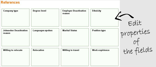 Reference fields. PG Job Site Pro Solution | Customizable php job board script