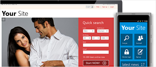 Building a website or a mobile application. 